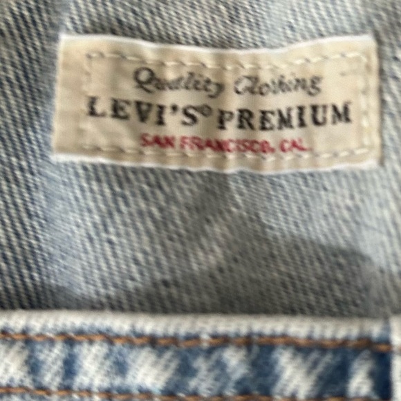 Levi's Vintage-Inspired Light Blue Denim Overalls Size XS - Picture 14 of 16